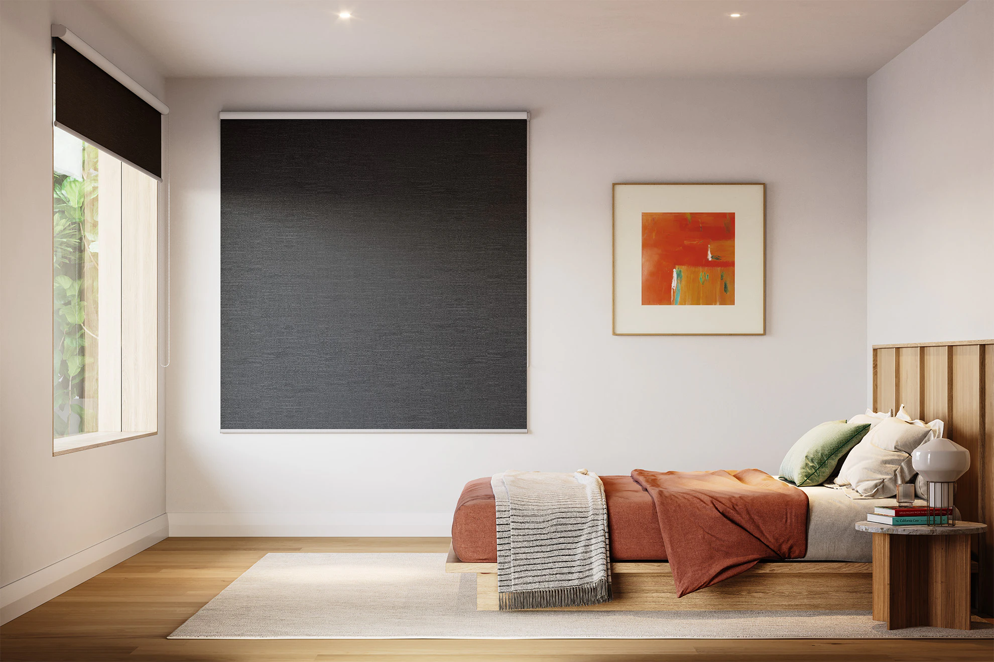 Trish Blackout Roller Blinds in Digit