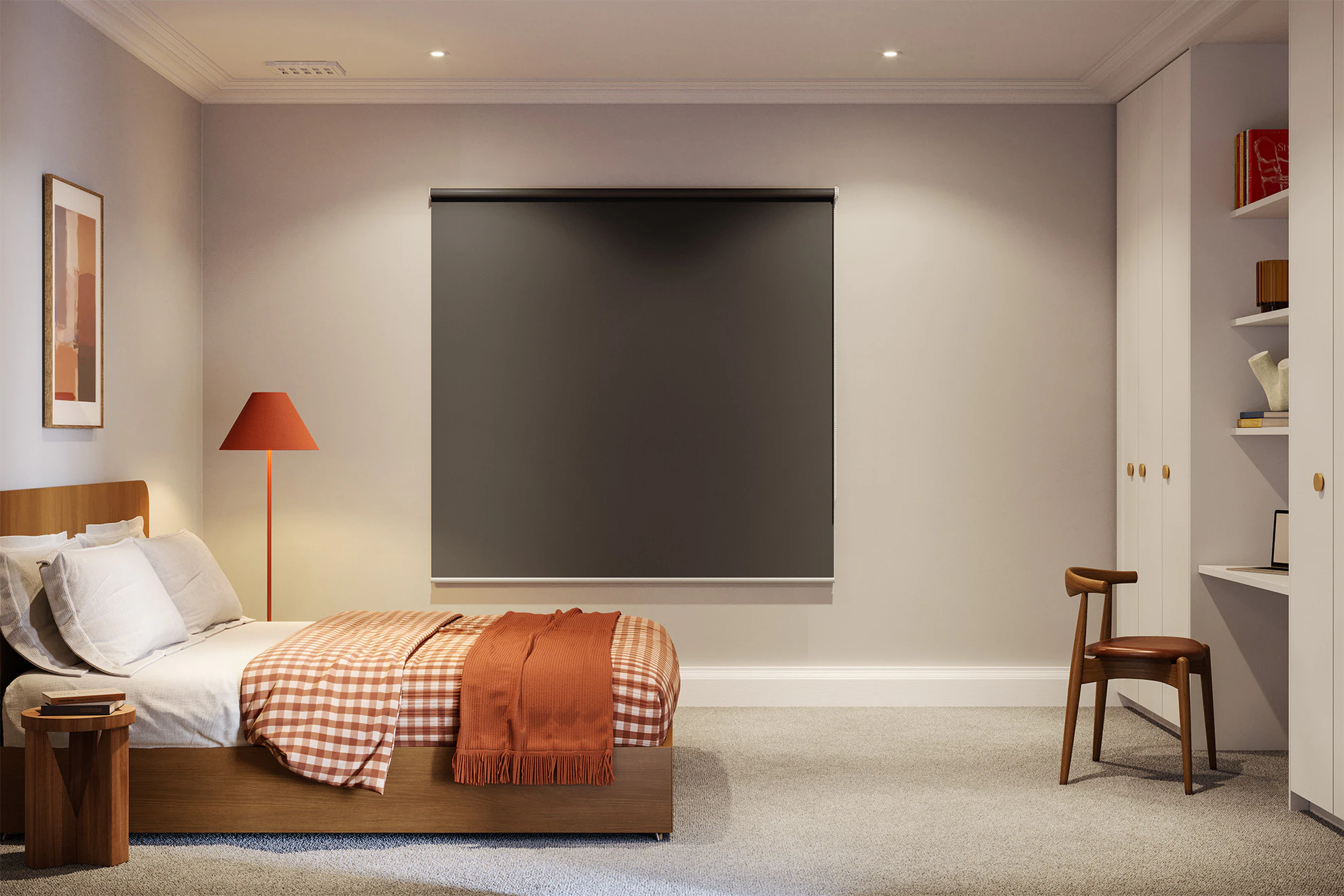 Jane Blackout Roller Blinds in Puzzle
