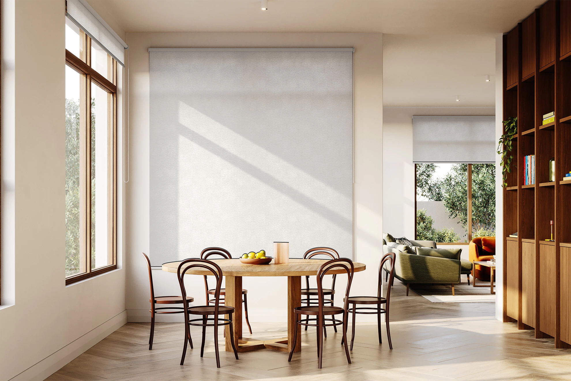 Margot Light Filter Roller Blinds in Mineral