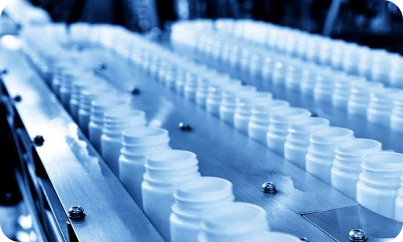 Impianto produttivo del settore cosmesi