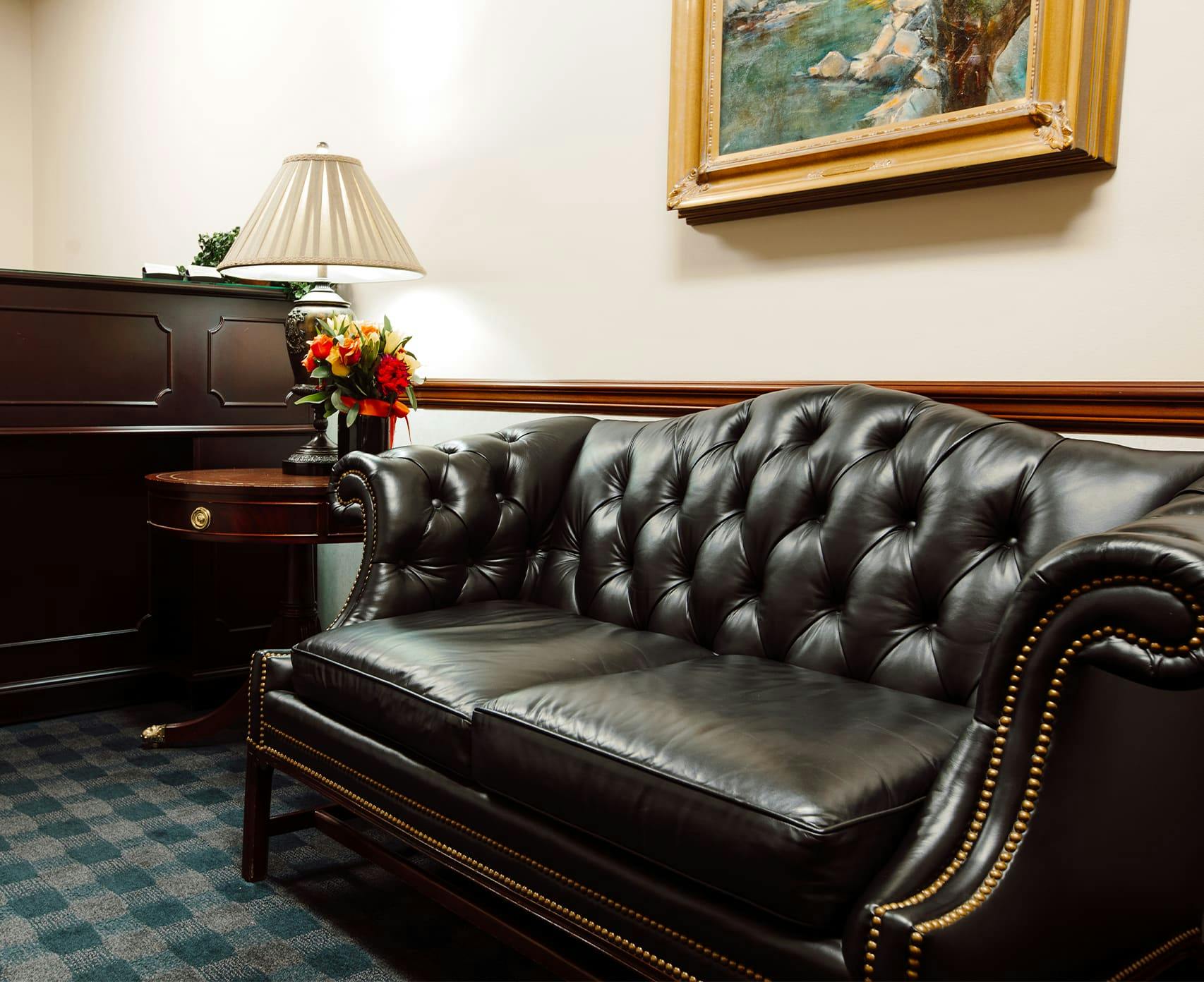 couch in office