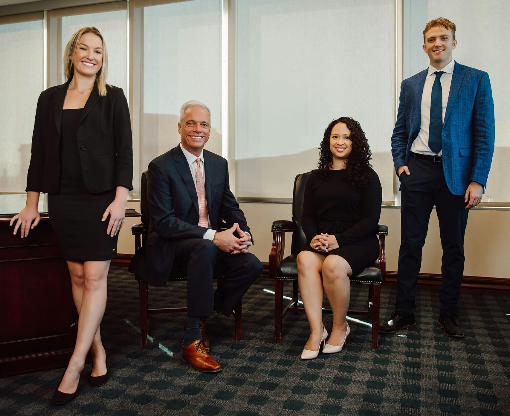 attorney practice team together