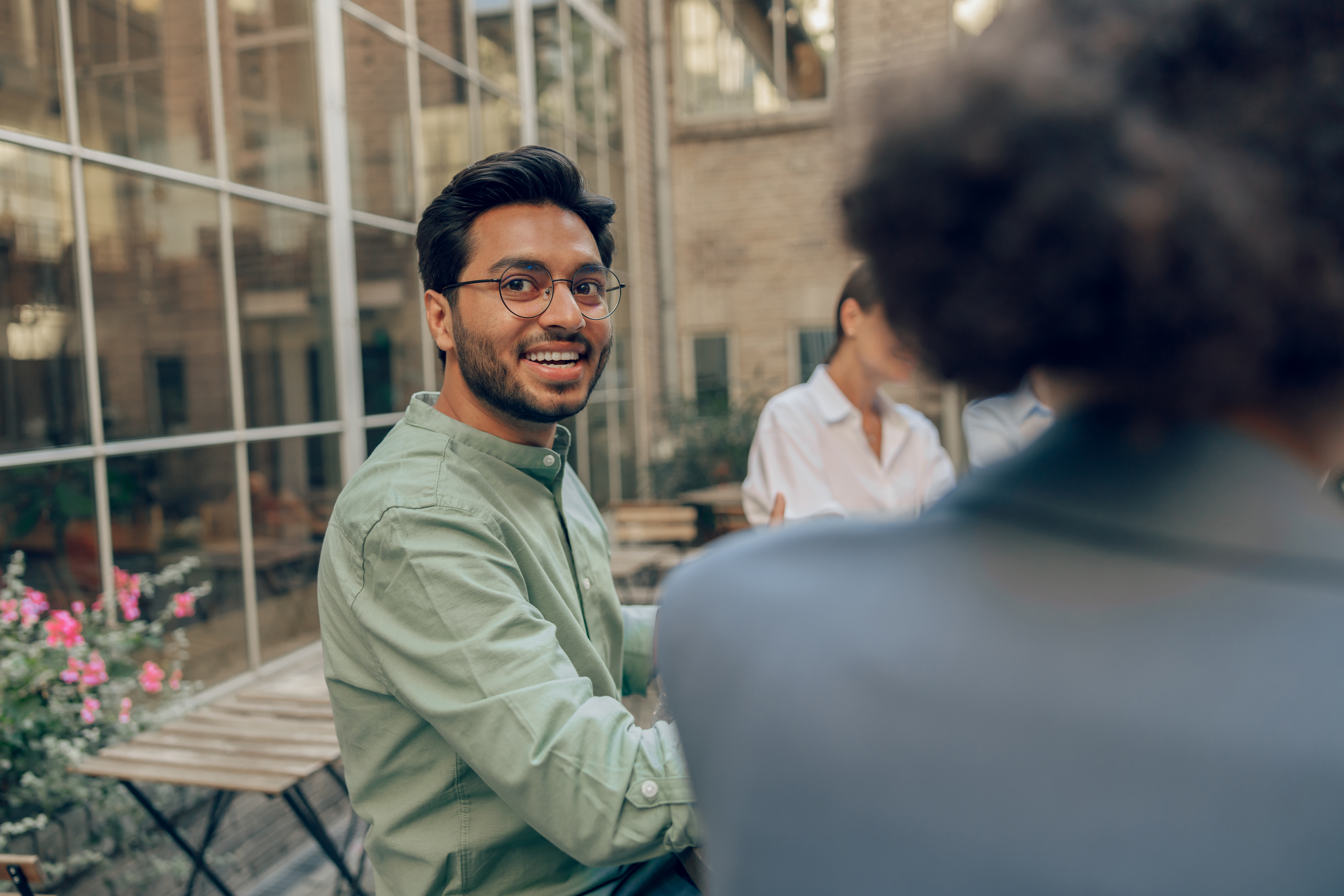 Man sitting Candidate