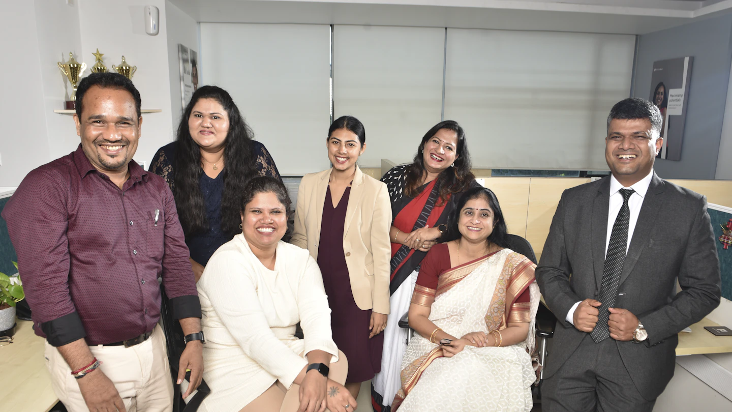 IN - Group of employees