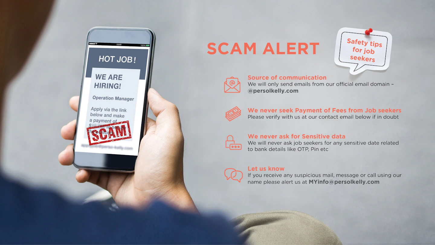 scam alert poster