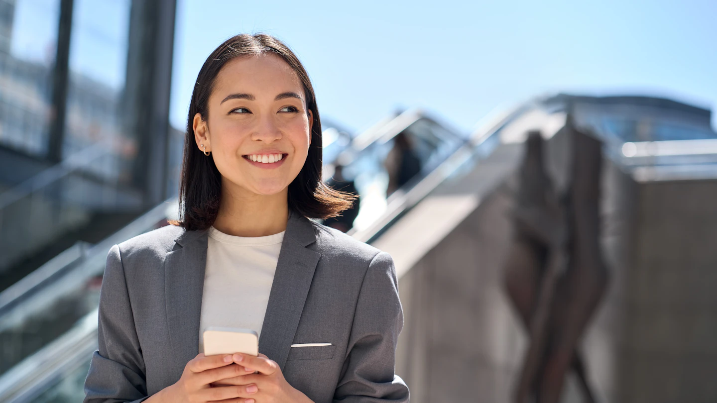 PSK MY What we do Woman outside