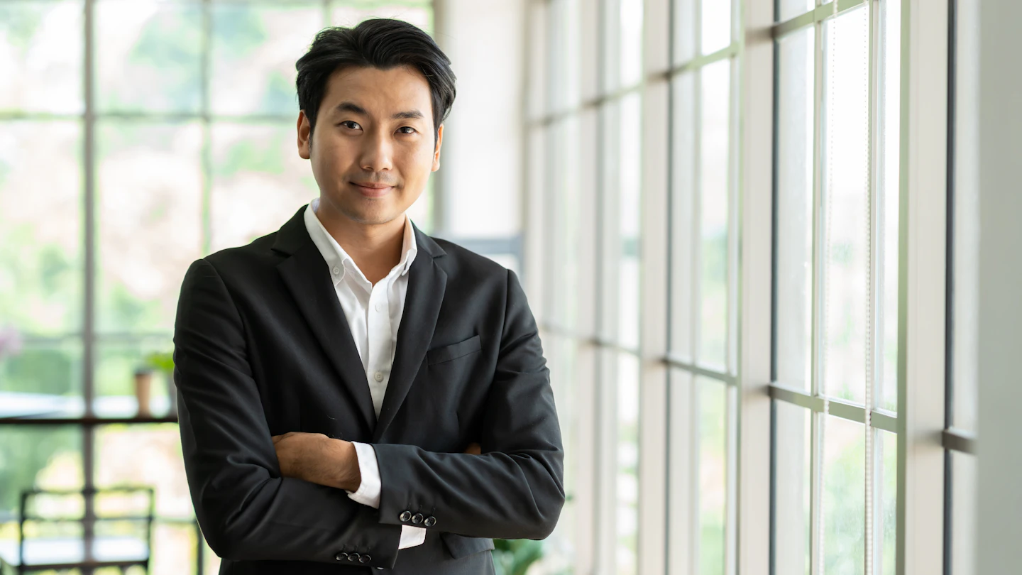 VN What we do Man office window