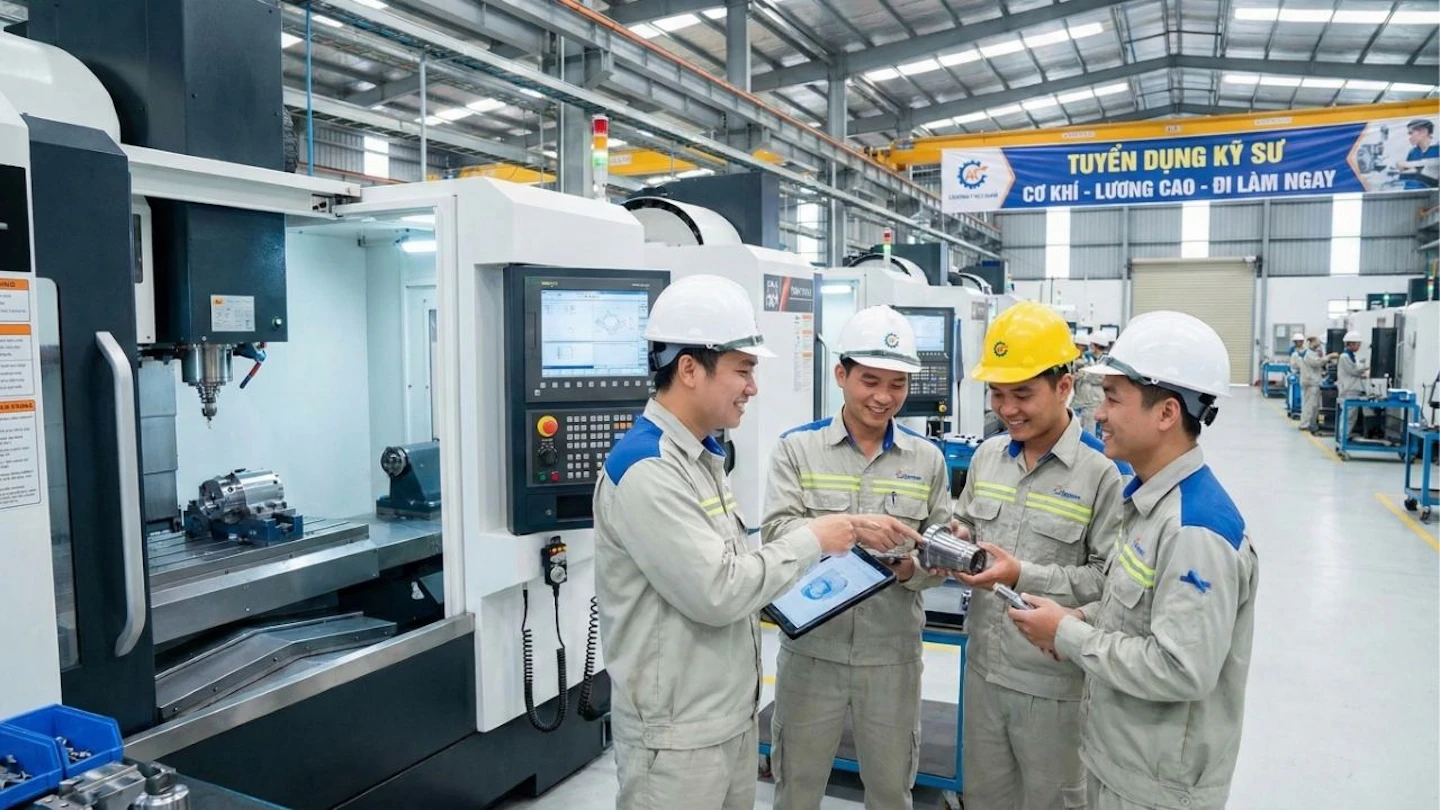 TUYỂN DỤNG KỸ SƯ CƠ KHÍ LƯƠNG CAO, ĐI LÀM NGAY TUYỂN DỤNG KỸ SƯ CƠ KHÍ LƯƠNG CAO, ĐI LÀM NGAY