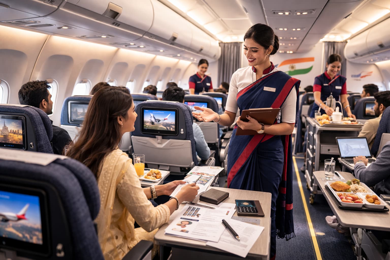 Current Salary of Air Hostesses in India