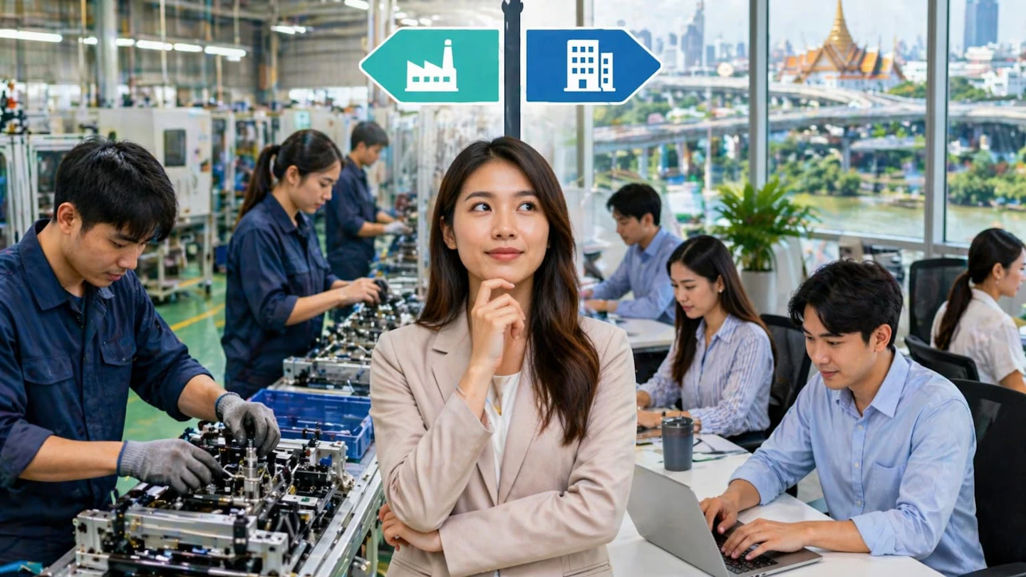 How to choose between factory jobs and office jobs How to choose between factory jobs and office jobs