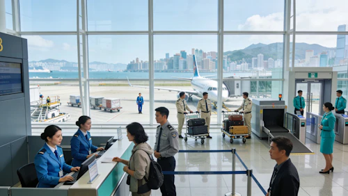 Popular positions at Hong Kong International Airport Popular positions at Hong Kong International Airport