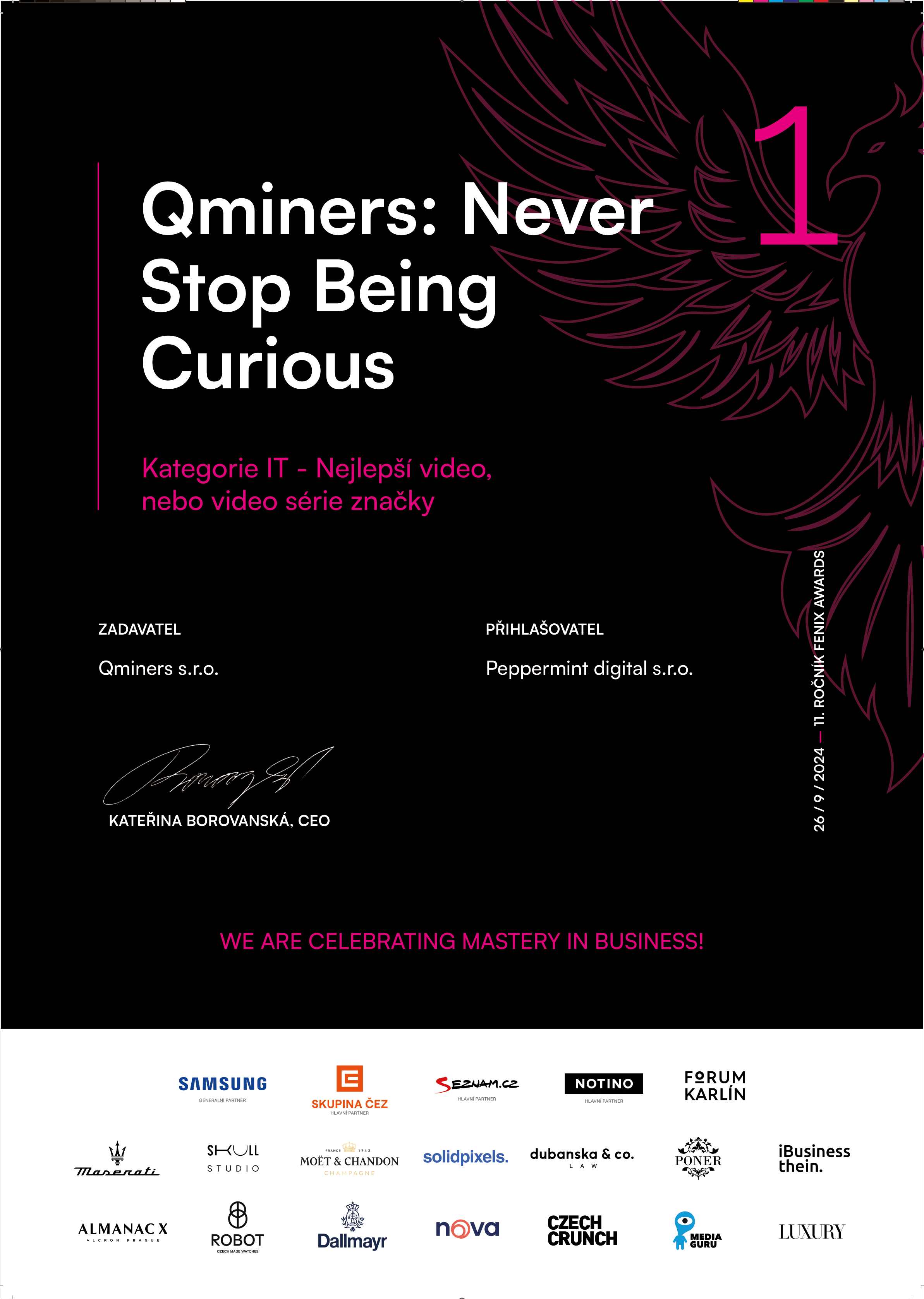 Qminers: Never Stop Being Curious, IT category - Best video