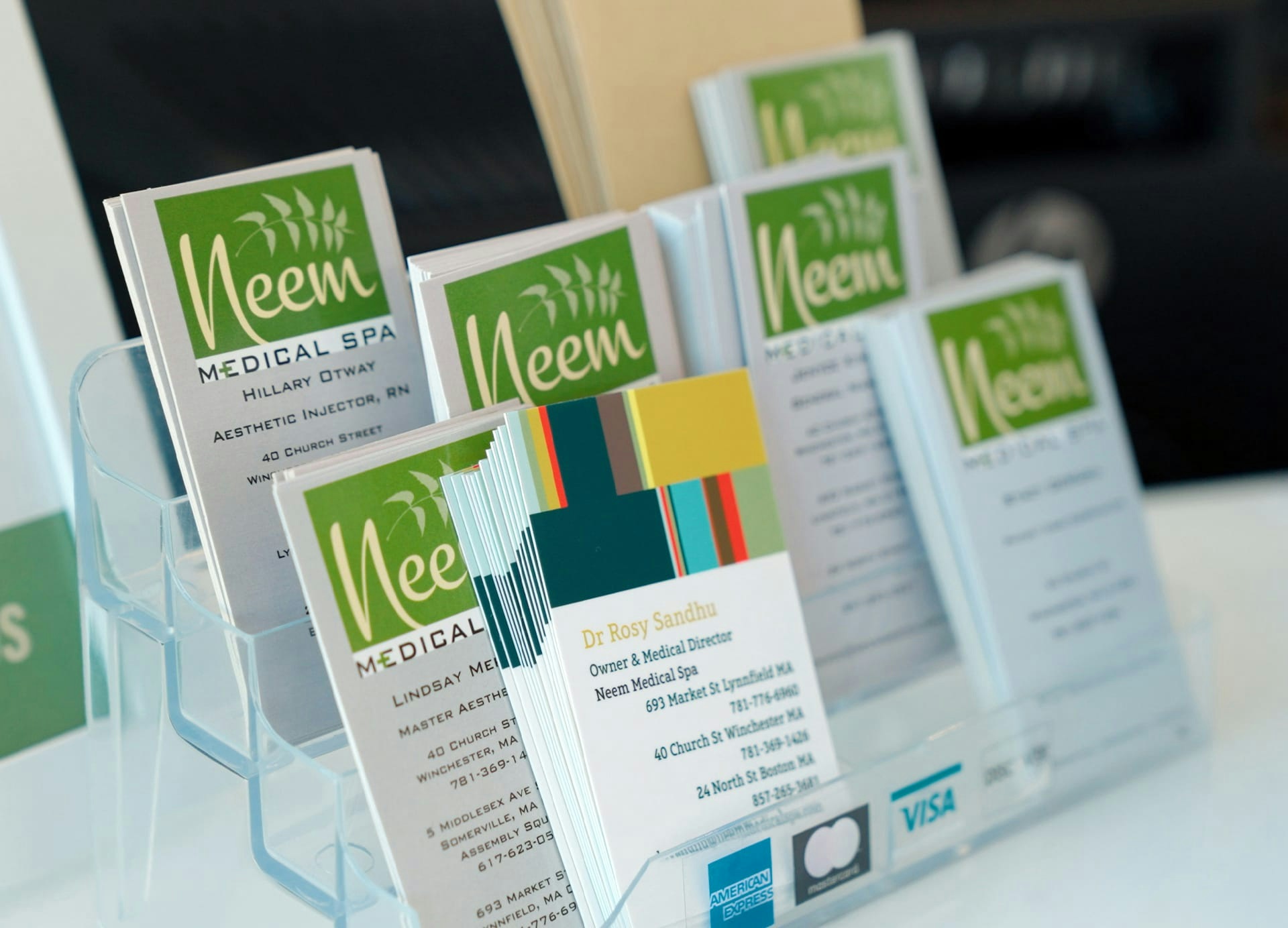 Neem Med Spa flyers