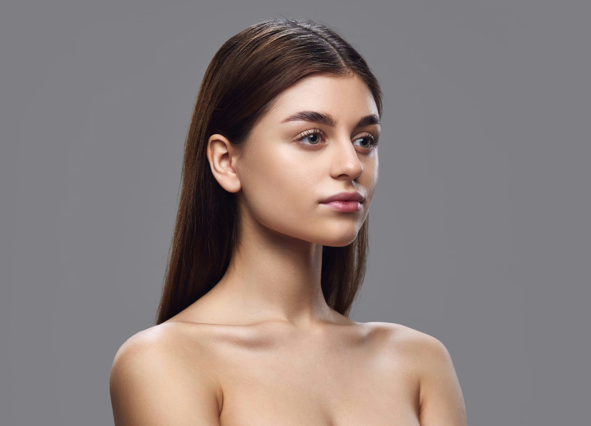 woman smiling