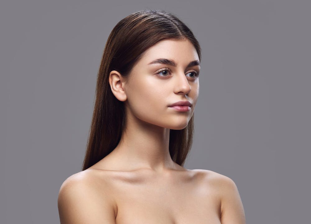 woman smiling