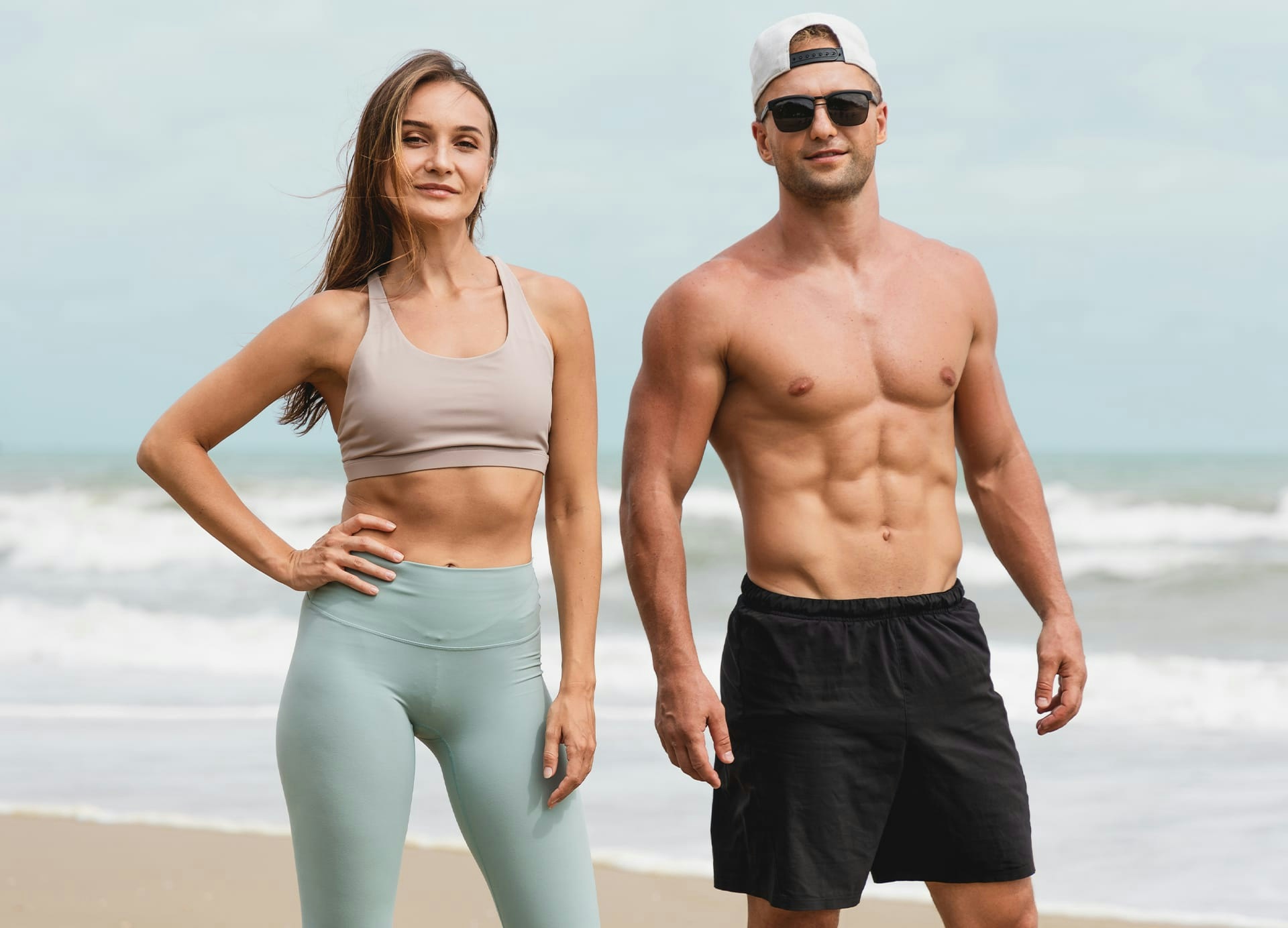 couple at the beach