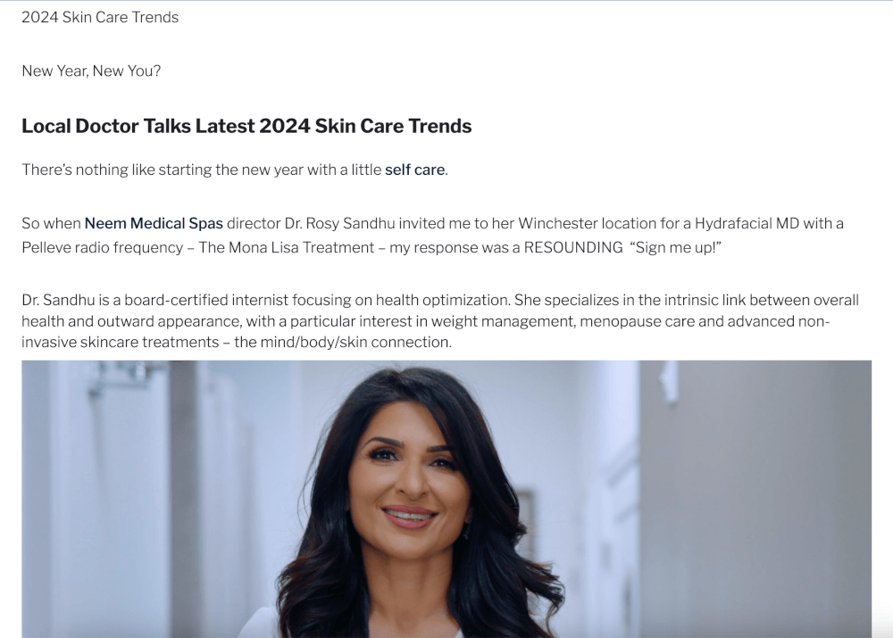 2024 Skin care trends 
