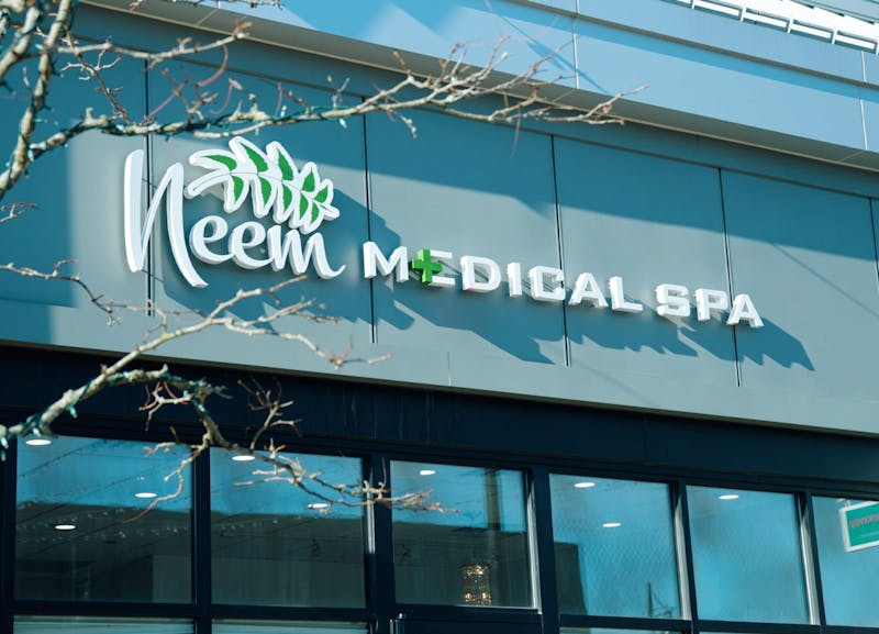 Neem medical spa sign