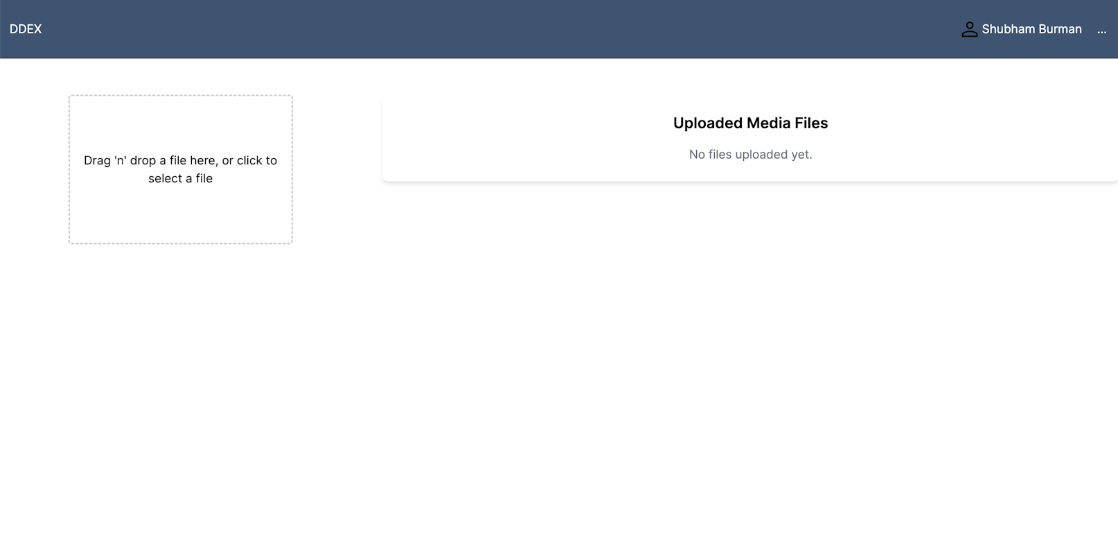 DDEX screenshot 1