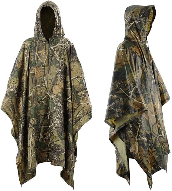Infreecs Waterproof Raincoat for Traveling and Emergency