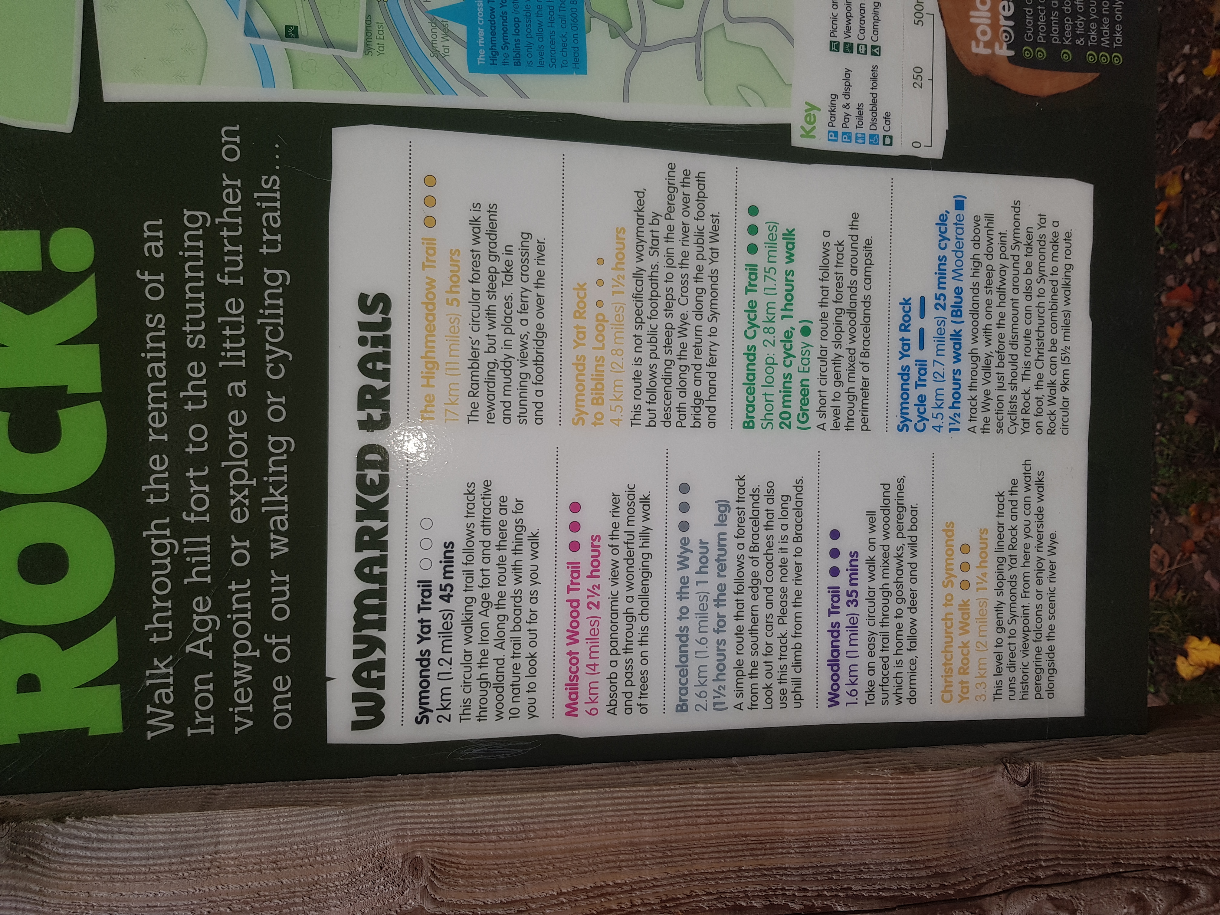 Official waymarked trails