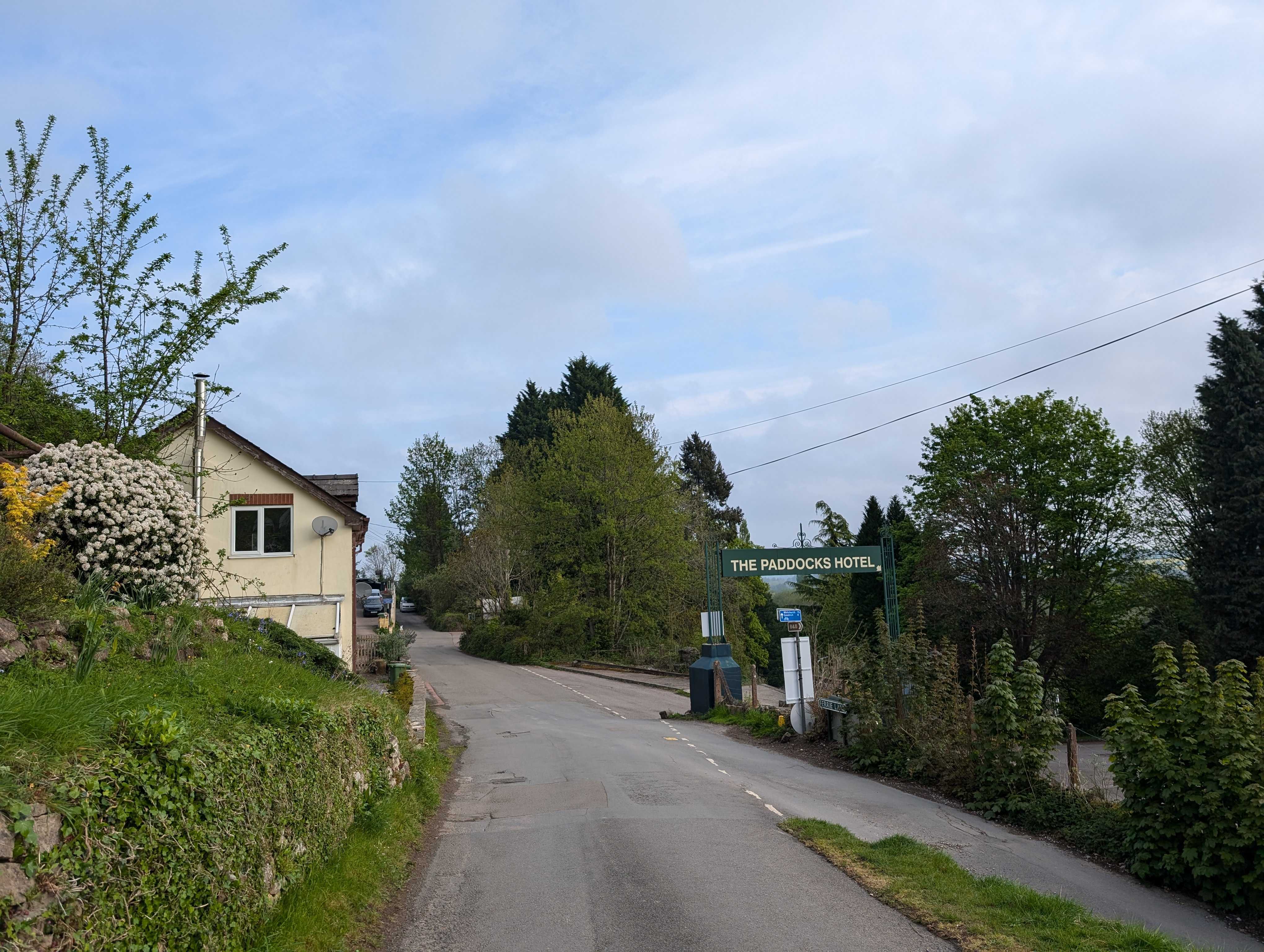 Quarry Cottage Road View