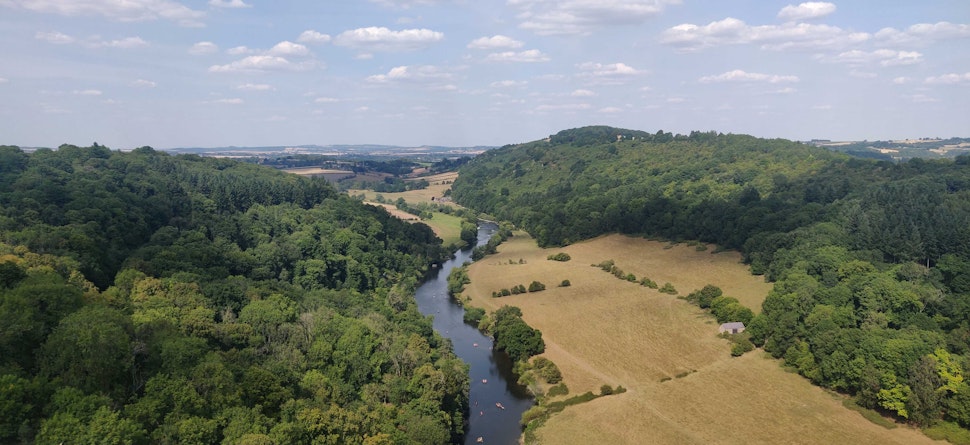 Canoeing Viewed From Symond's Yat Rock