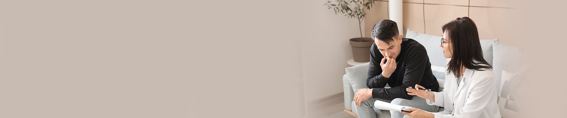 An employee receiving counselling