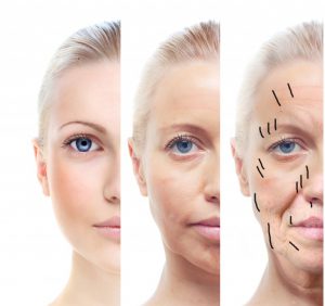 example of a woman aging