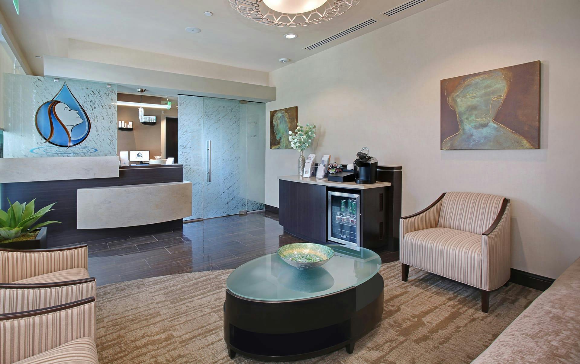 the waiting room