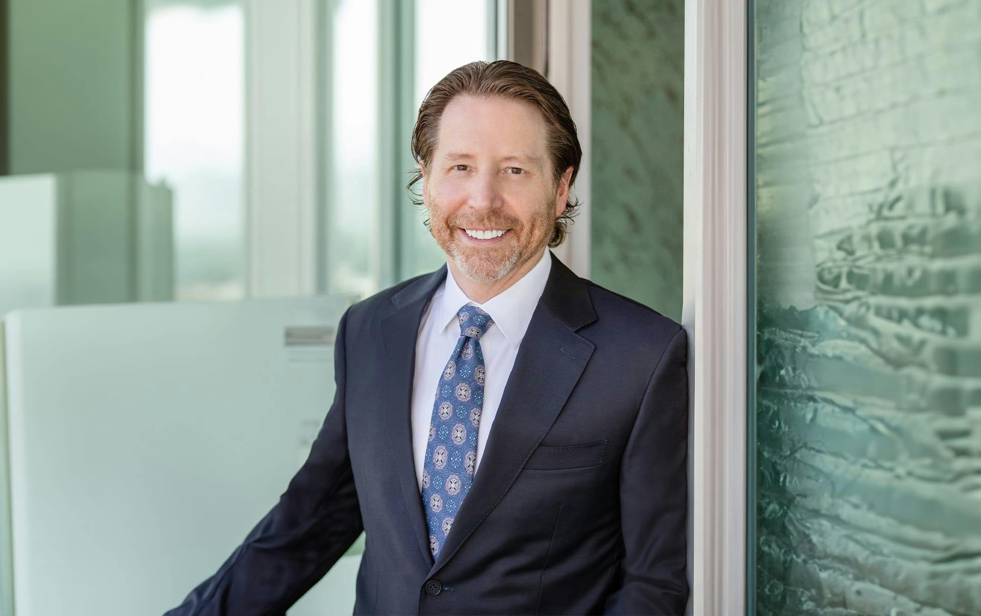 Dr. Miller in suit