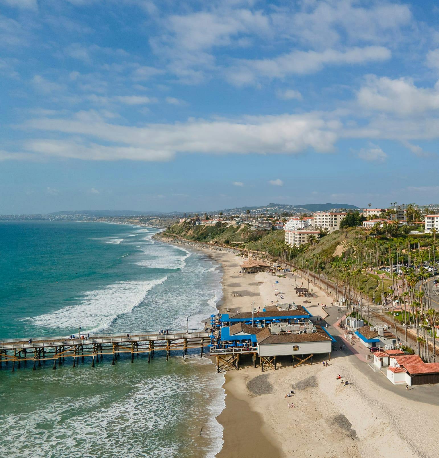 san clemente beach view