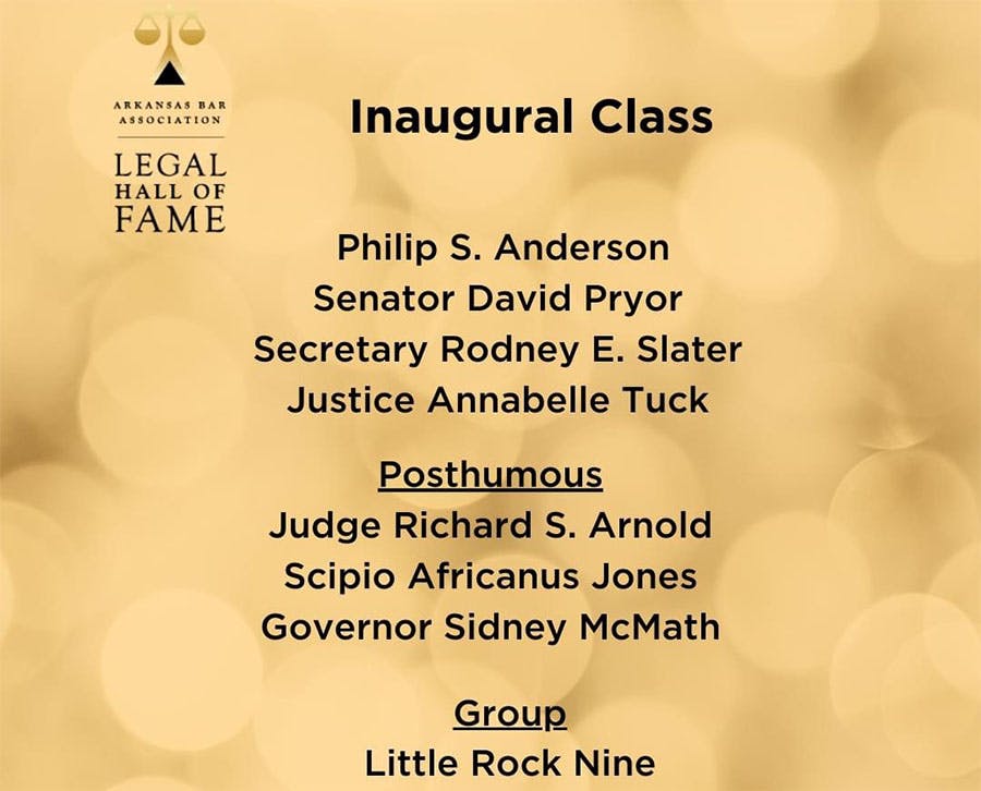 Inaugural Class