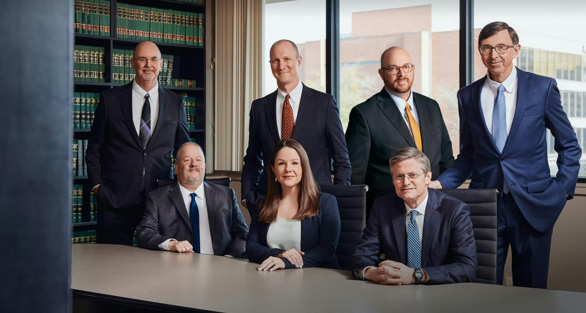 7 Attorneys in an office