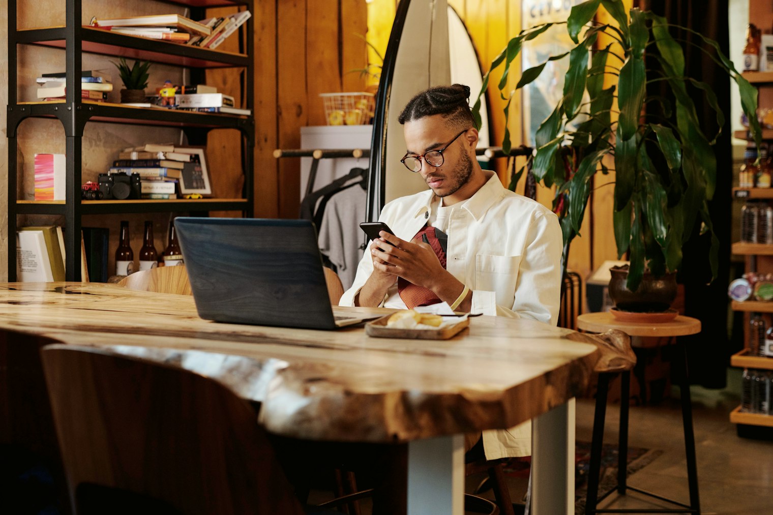 Un cliente manda un pagamento con l'app Satispay