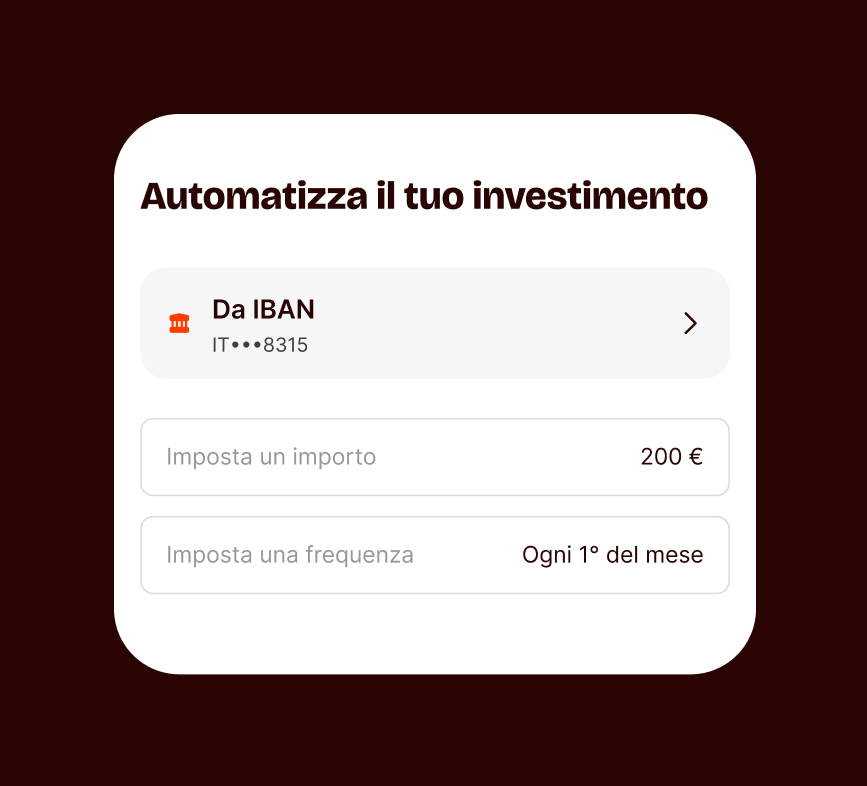 Imposta un piano ricorrente
