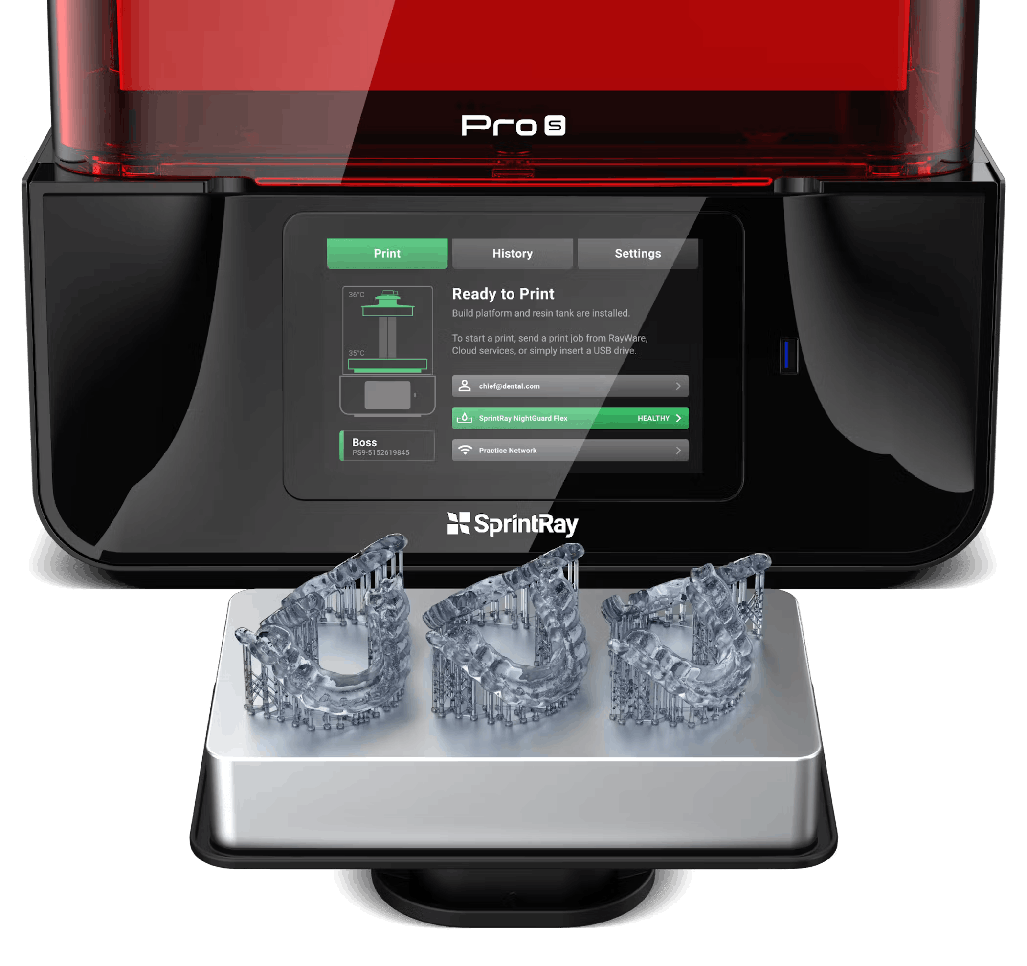 printed mouth guards