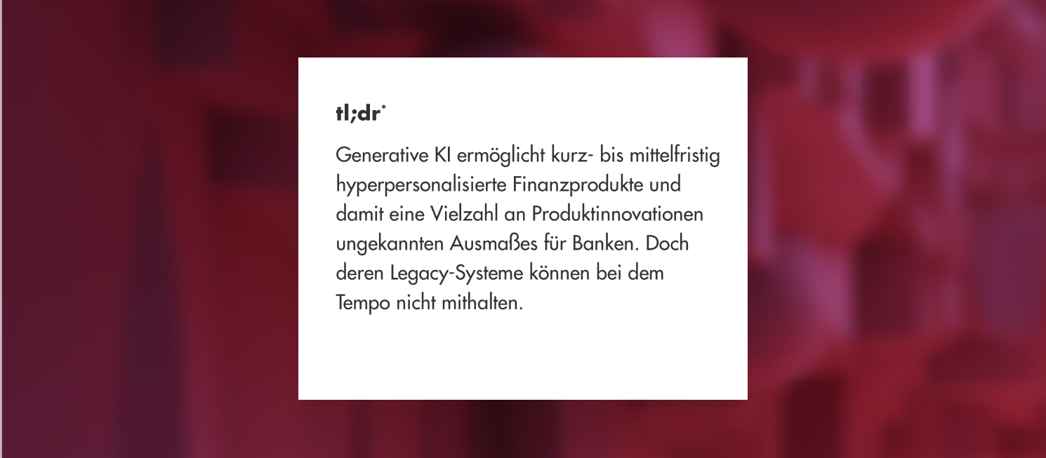 tl;dr
