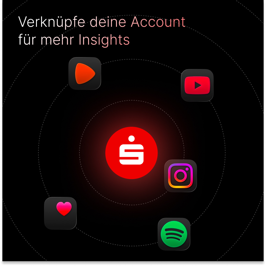 Logo mit Social Media Apps
