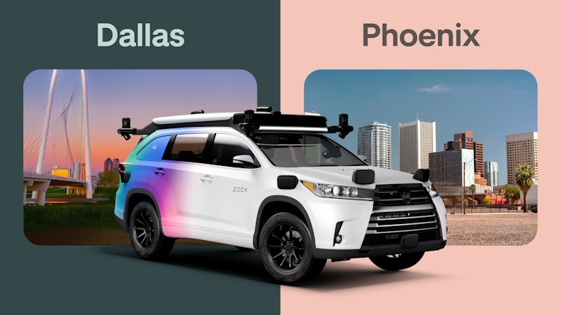 Photograph accompanying Zoox's Nevada robotaxi cap expires with about 70 of its 100 slots unclaimed