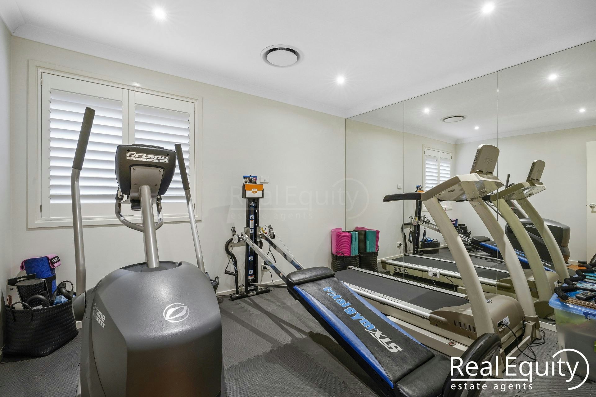 working out