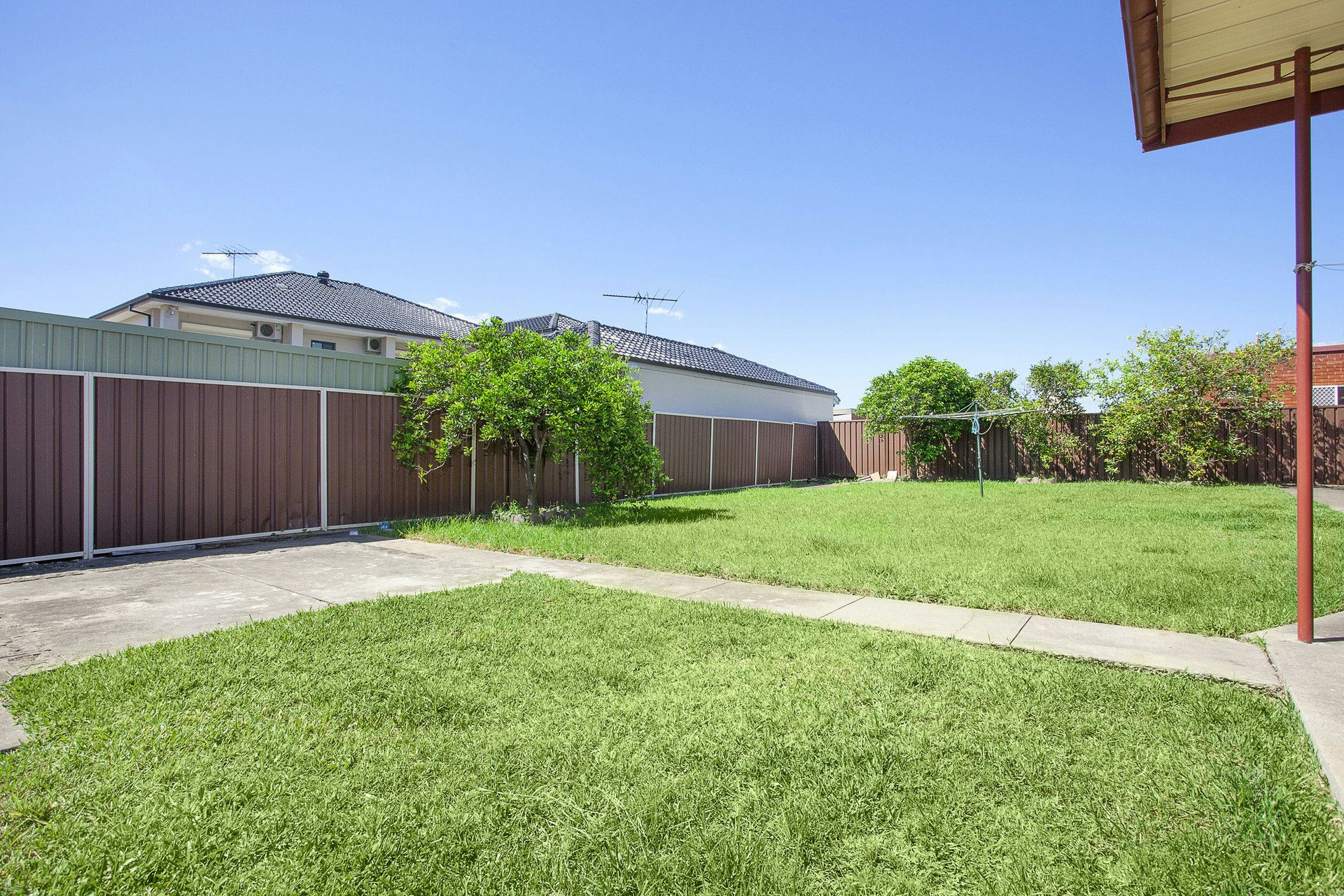 Image of backyard
