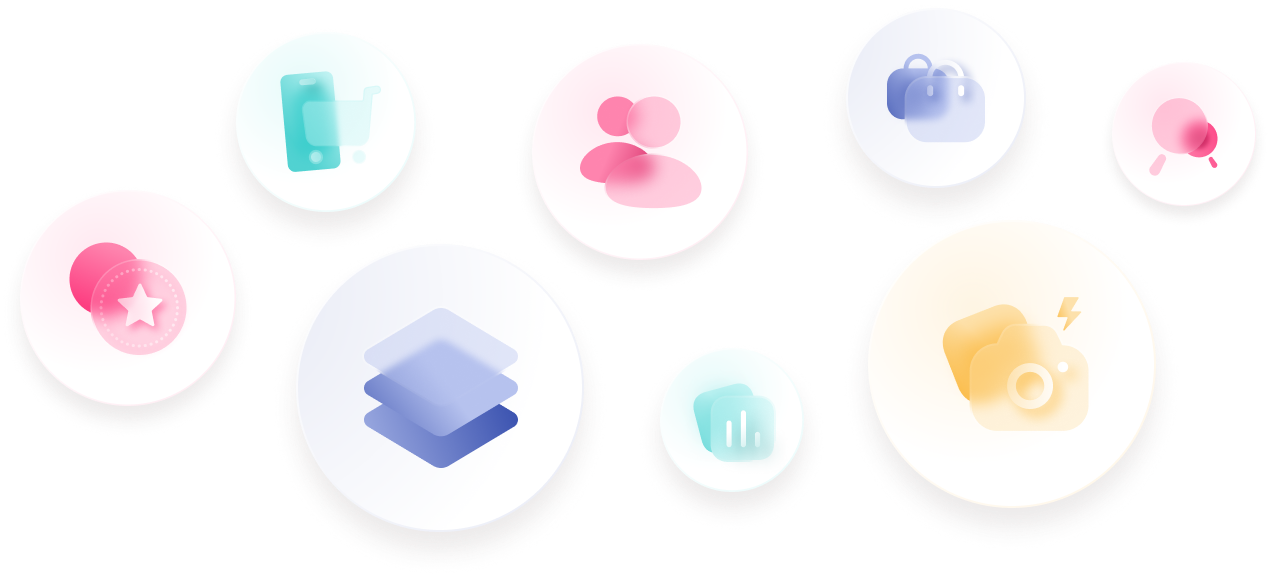 Icons representing a range of careers at EssenceMediacom