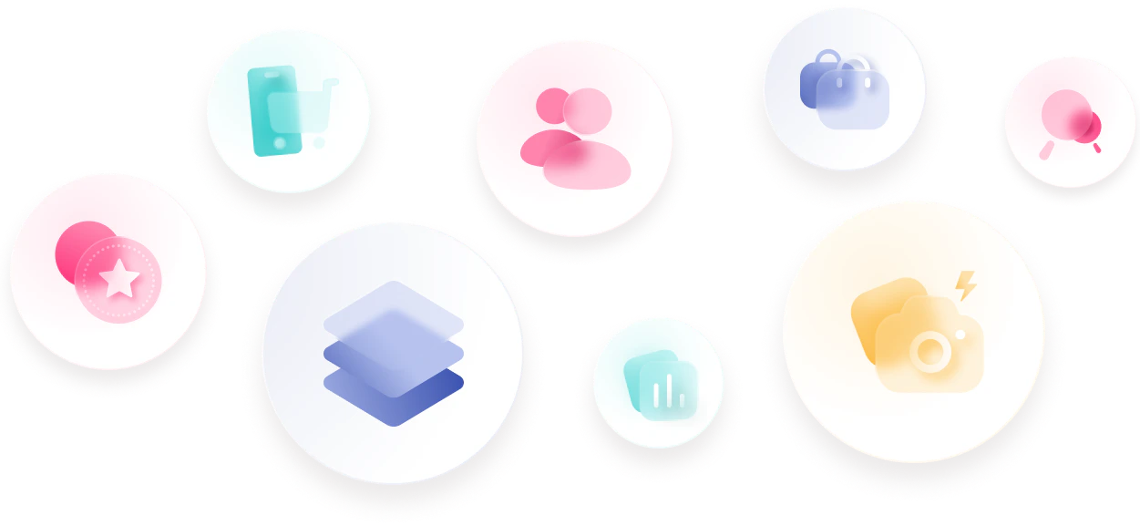 Icons representing a range of careers at EssenceMediacom