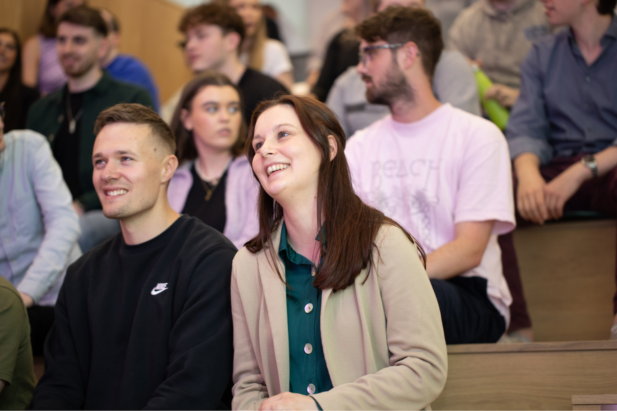 Image of people sitting in the office