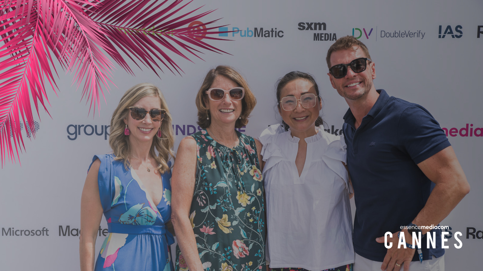 A group shot of the EssenceMediacom inspiring inclusivity panel discussion at Cannes 2023