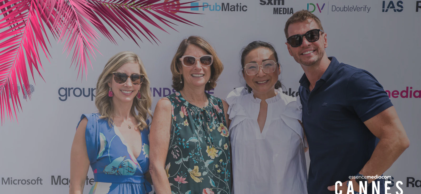 A group shot of the EssenceMediacom inspiring inclusivity panel discussion at Cannes 2023