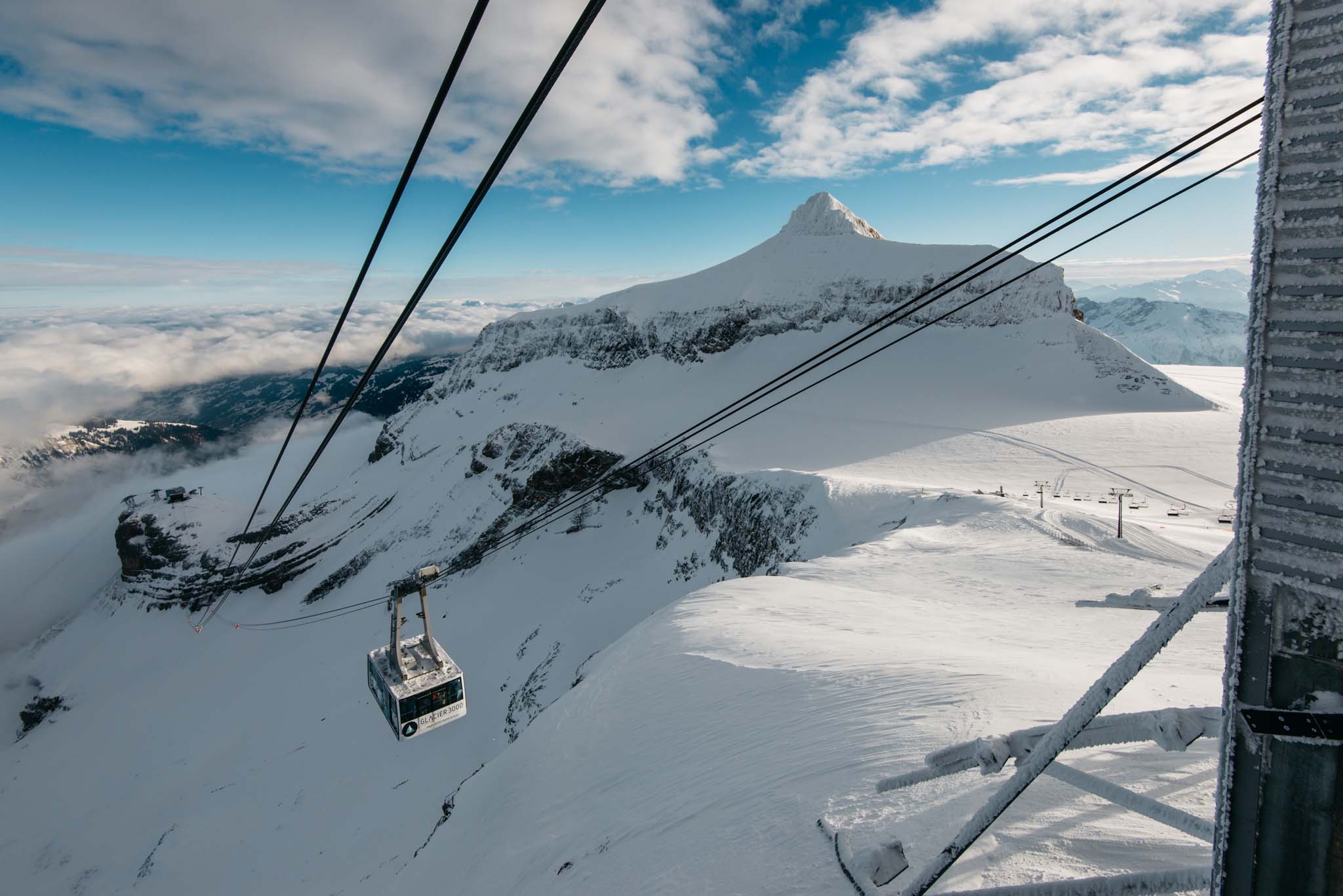 Glacier 3000 - cable car