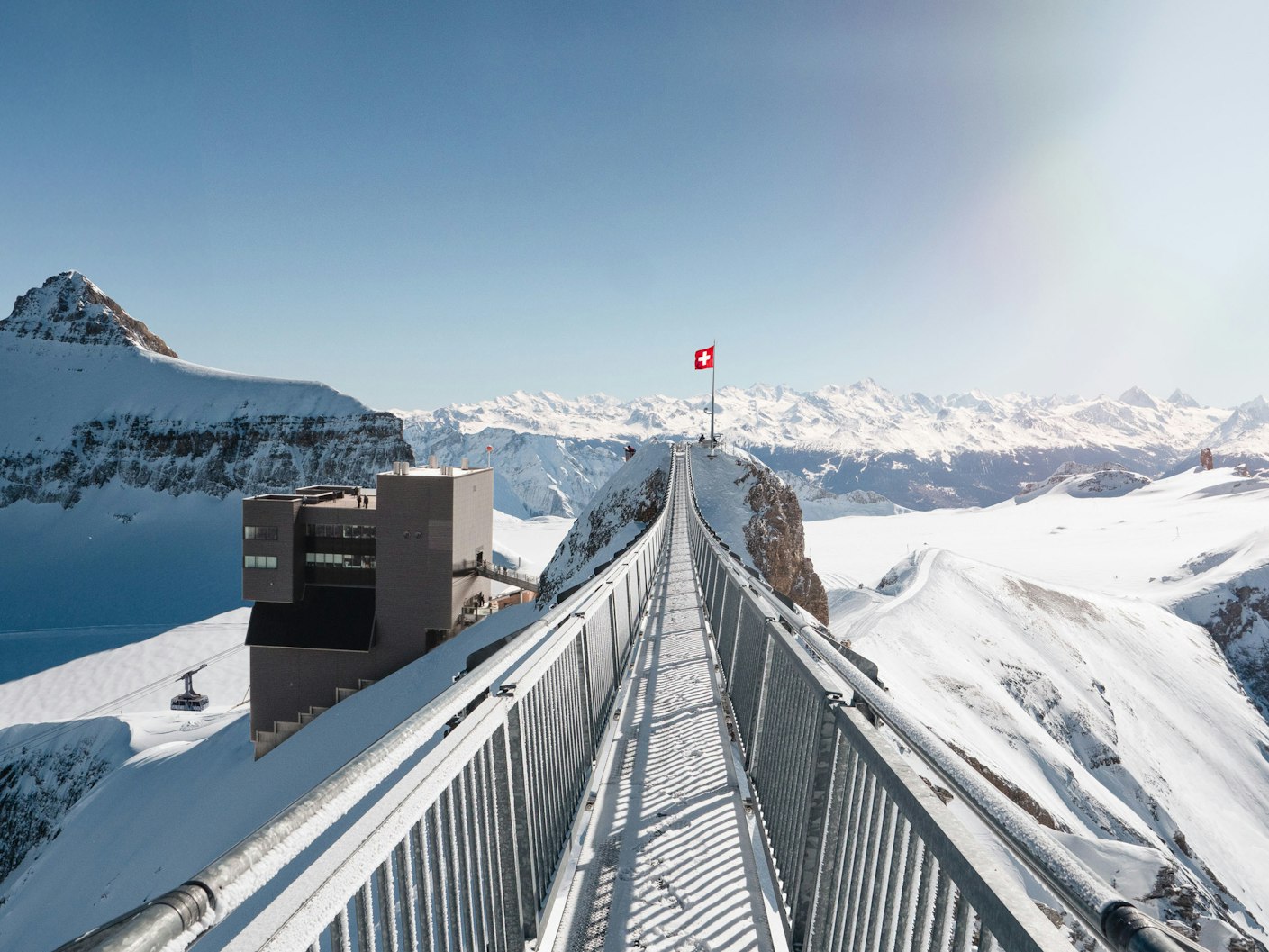 Peak Walk at Glacier 3000