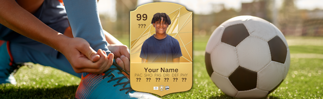 Personalised Football Cards